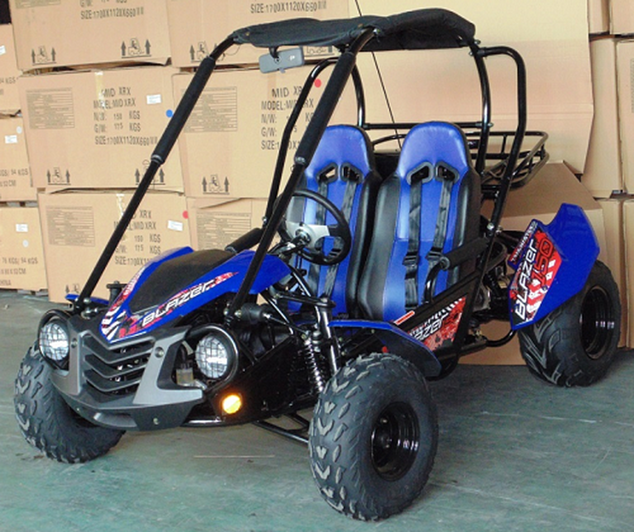 trailmaster 150 go kart